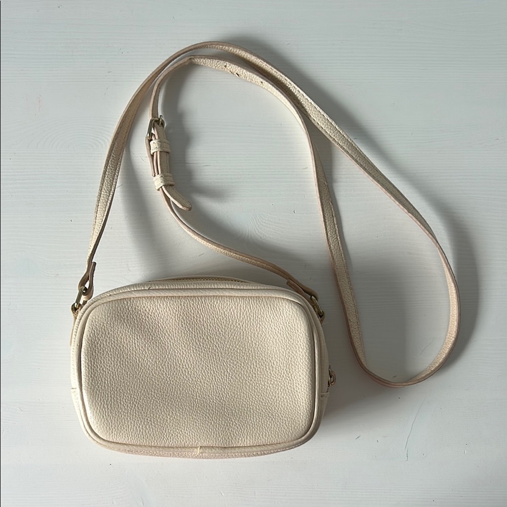 Forever 21 Cream Crossbody Bag